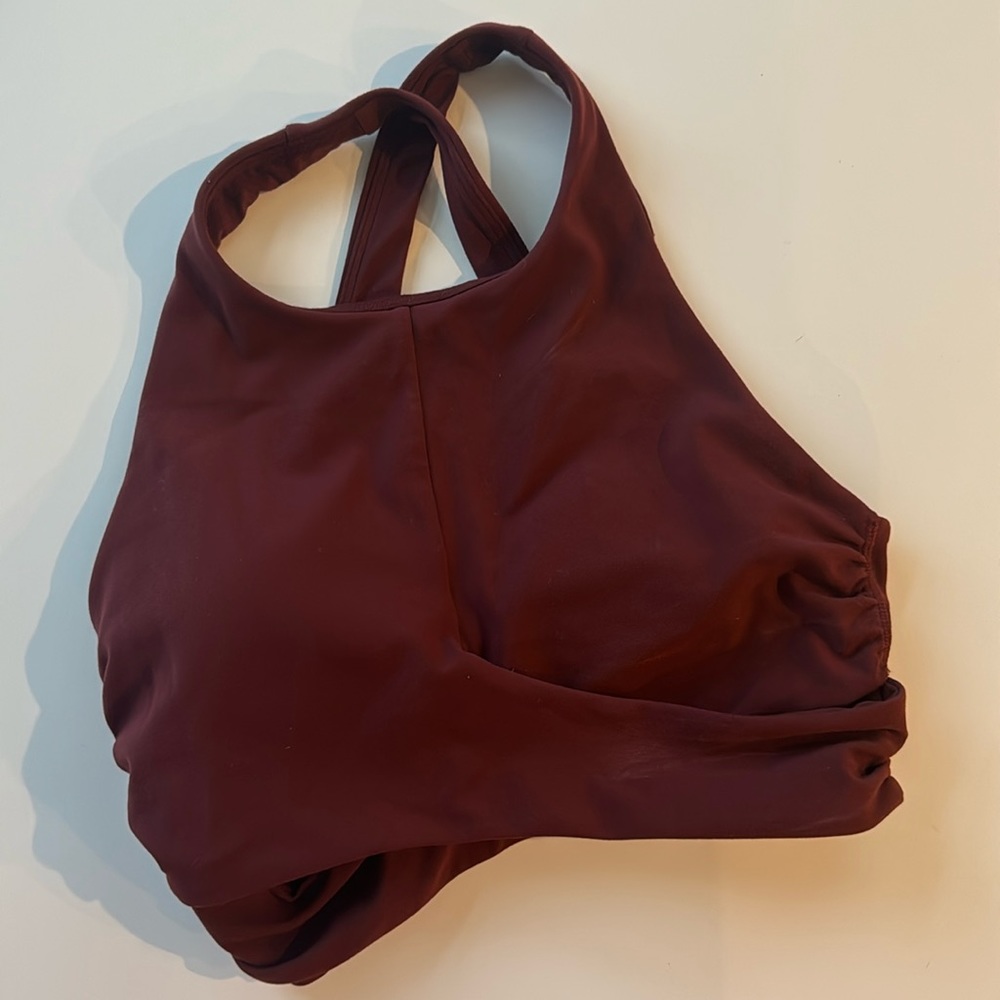 Lululemon criss cross long bra
